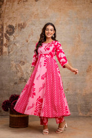 Comfortable cotton Anarkali for women