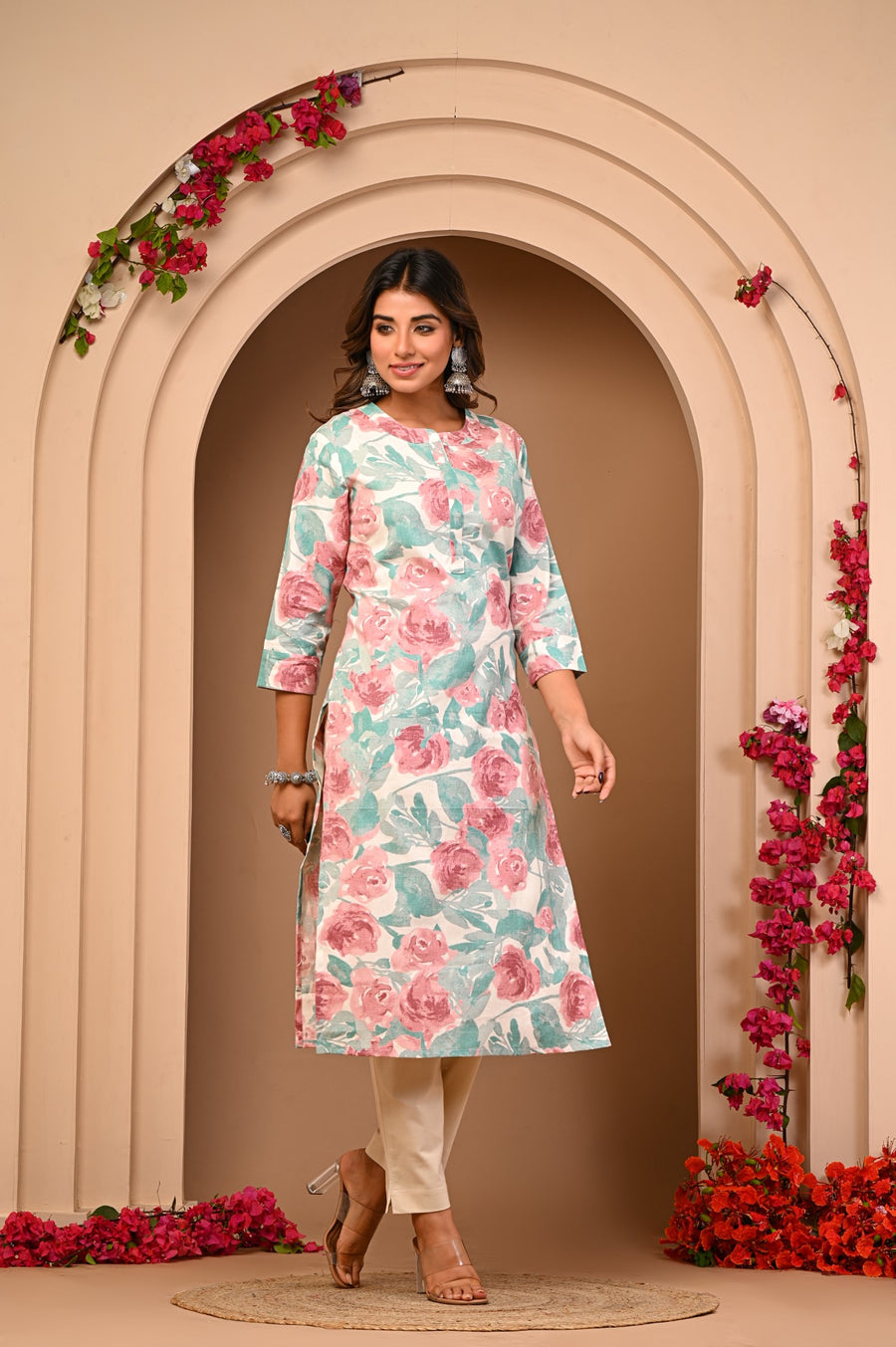 Enhance Your Wardrobe with Aaronee Cotton Flex published Kurti