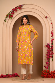 Discover Elegance with Aaronee Cotton Flex Printed Kurti