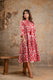 Aaronee Yellow Summer Print Pure Cotton Middy Dress – Stylish & Breezy