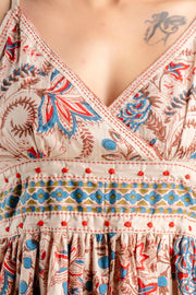 Step Into Summer in Style – LUXE BLOOM Floral Midi Dress