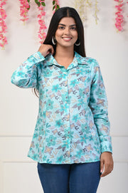 Shirt in Indo-Western Style