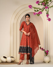 Elegant Floral Dpatta Set for Women