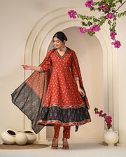 Elegant Floral Dpatta Set for Women