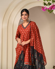 Elegant Floral Dpatta Set for Women