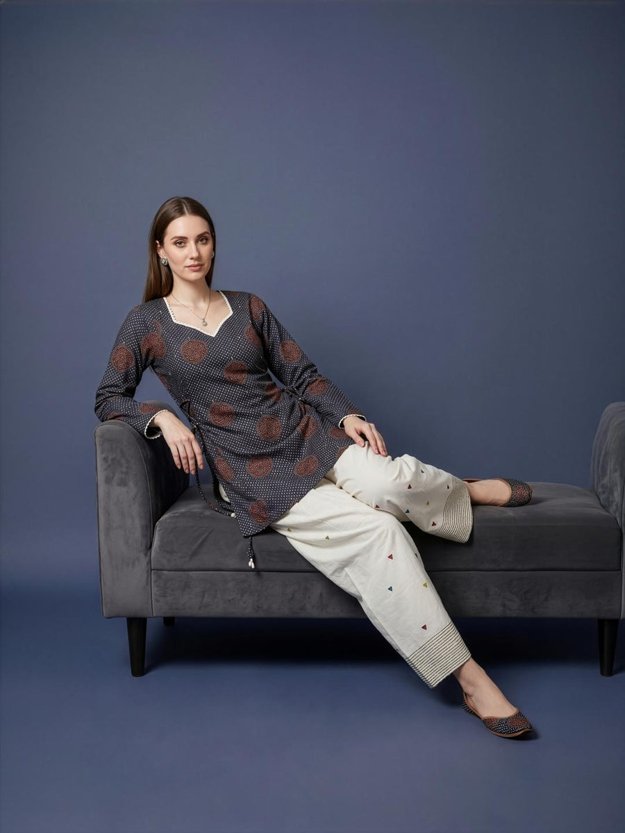 Elegant Cotton Frashi Salwar Set