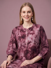 Comfortable Rayon Kurta Cotton Palazzo Set for Women