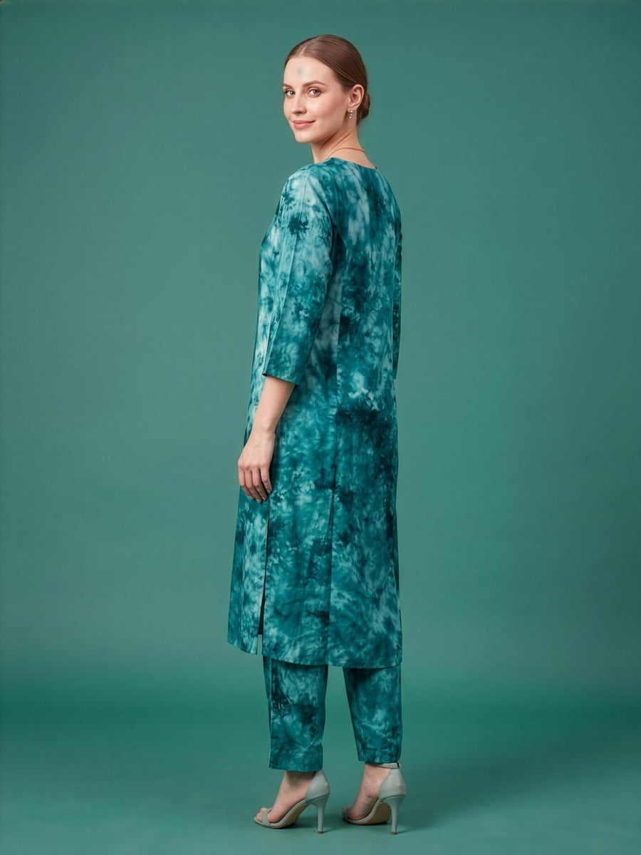 Casual Office Wear Cotton Kurta Set by Aaronee