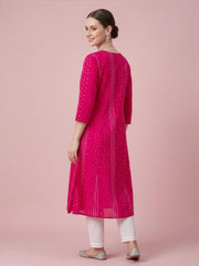 Soft Pure Cotton A-Line Kurti for Daily Wear