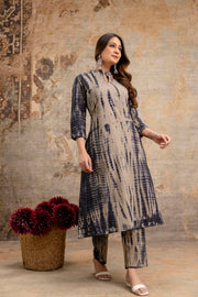 Aaronee Women’s Straight Fit Kurti Set