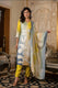 Purple Floral Print Kurta Set for Women with Dupatta