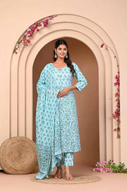 Kurta Set for Women with Dupatta - Elegant Ethnic Wear