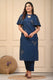 Pink Dobby Cotton Stylish Kurta Set for Women