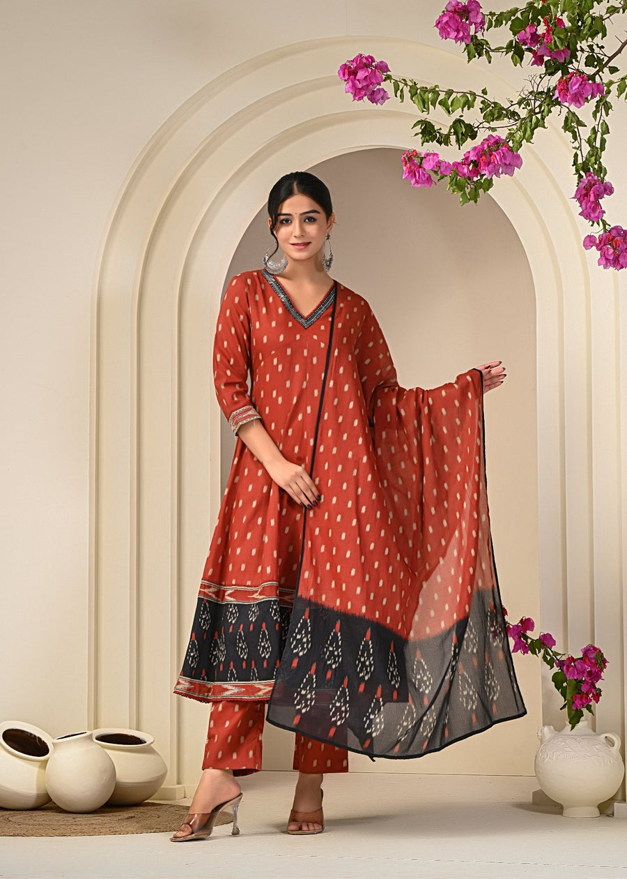 Kurta Set for Women with Dupatta - Stylish Ethnic Wear