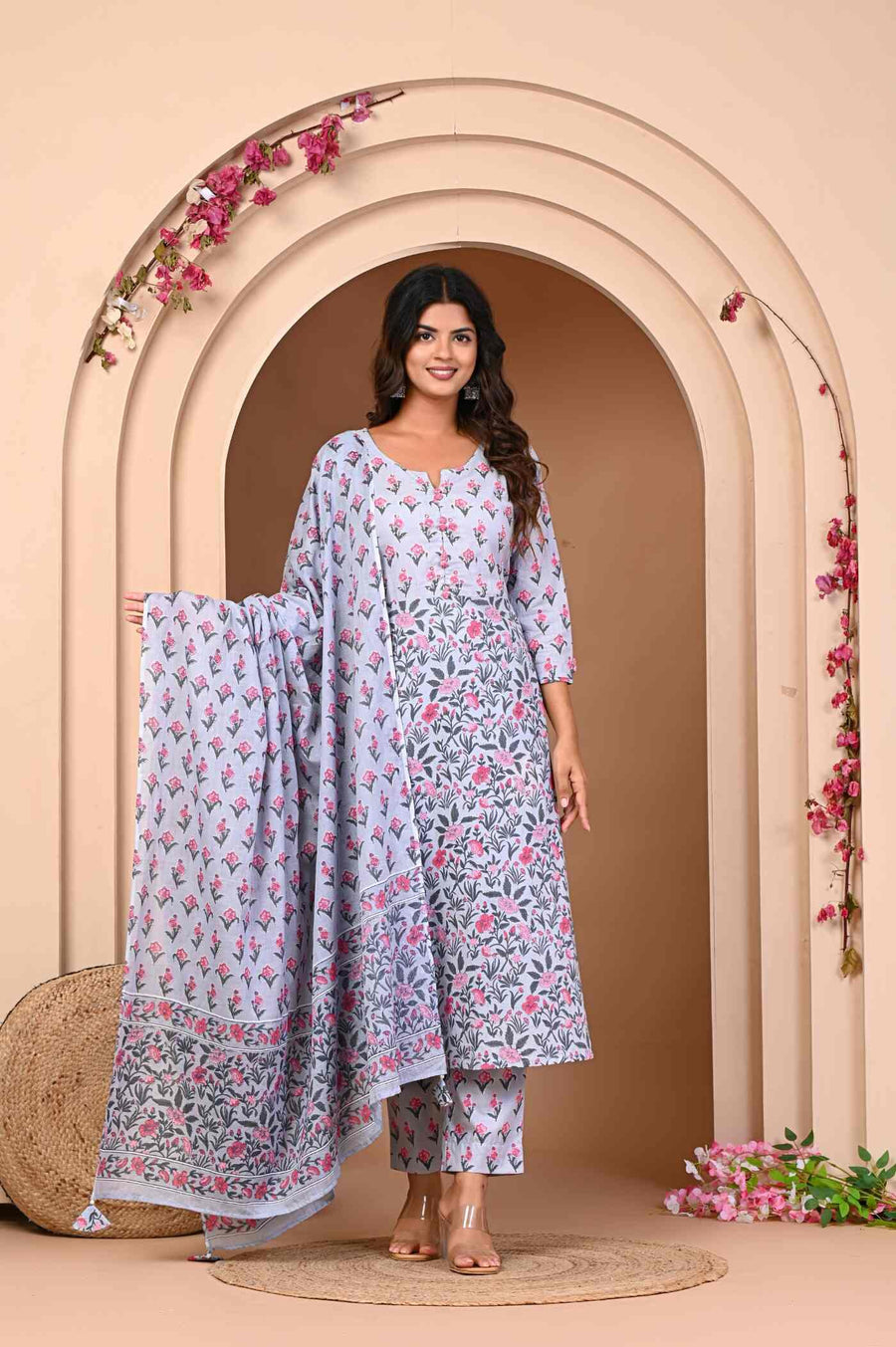 Kurta Set for Women with Dupatta - Elegant Styles by Aaronee