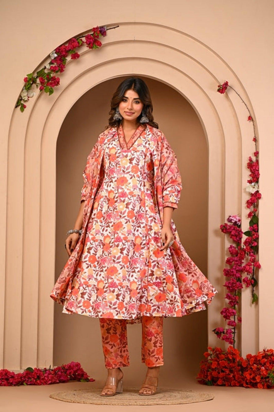 Kurta Set for Women with Dupatta - Elegant Ethnic Wear