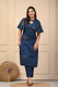 Blue Elegance Kurti Set for Women