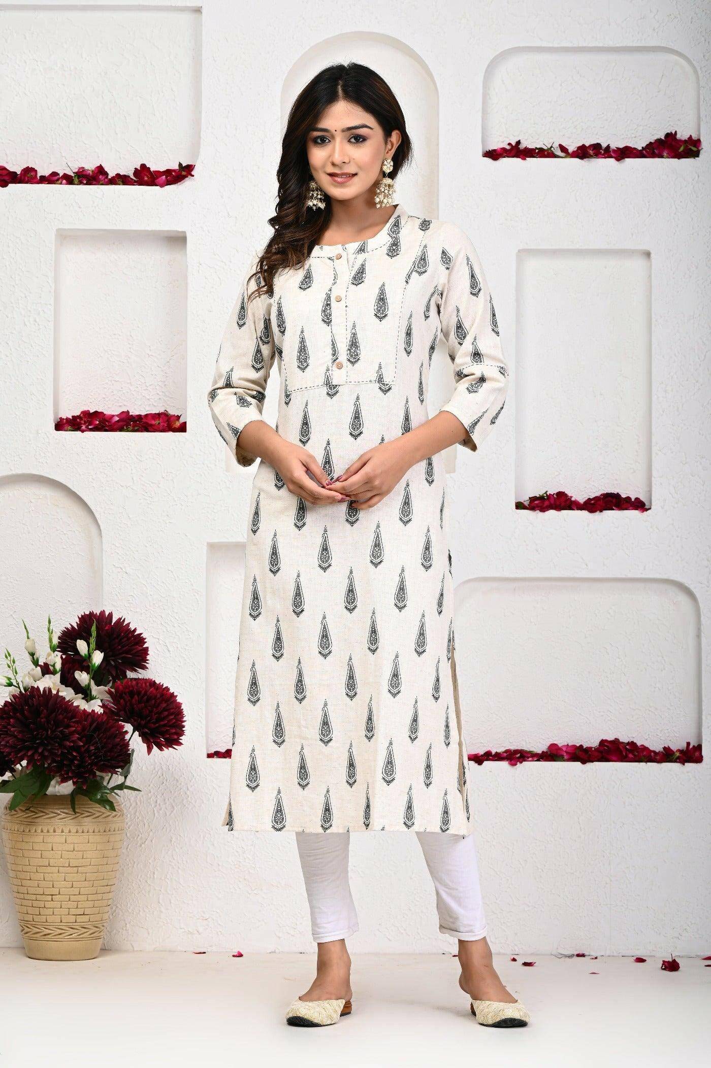 Kurti for Women - Stylish & Comfortable Ethnic Wear | Aaronee