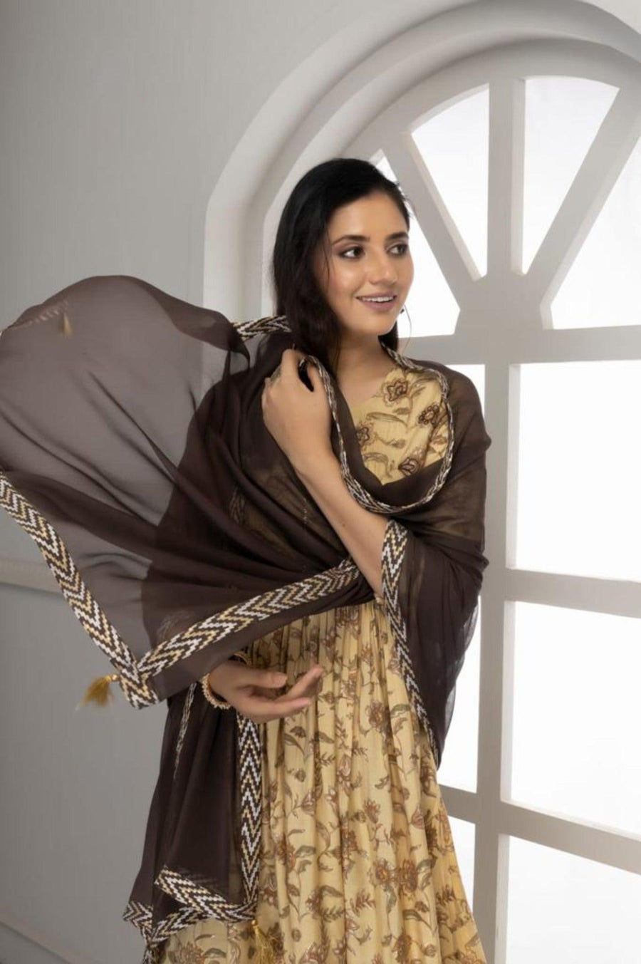 Elegant Sharara Set with Dupatta - Ethnic Wear for Women