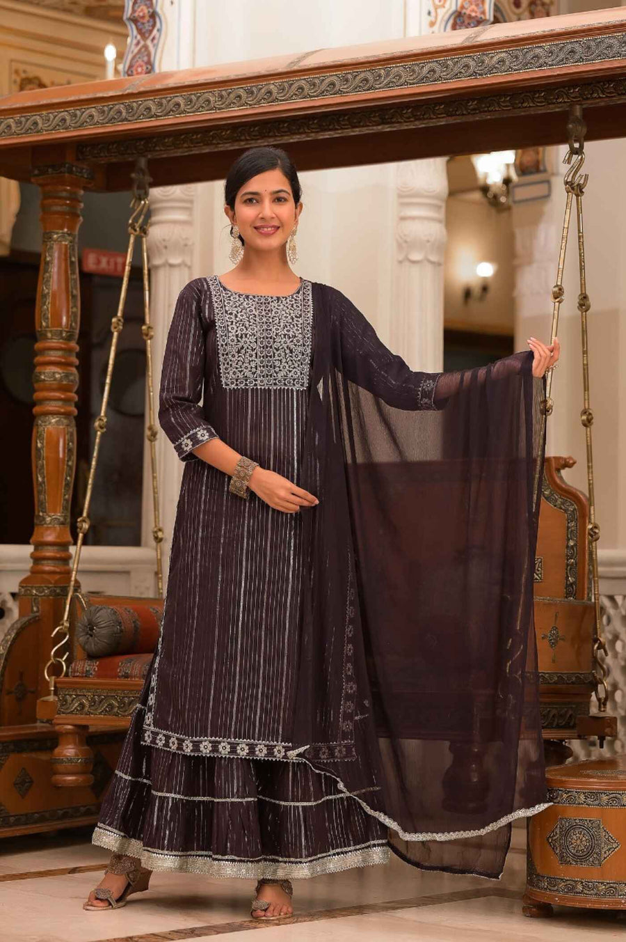 Sharara Set for Women with Dupatta - Elegant Ethnic Wear