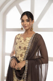 Elegant Sharara Set with Dupatta - Ethnic Wear for Women