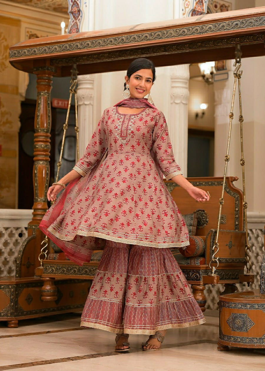 Sharara Set for Women - Stylish Ethnic Wear by Aaronee