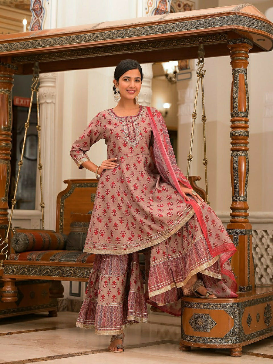 Sharara Set for Women - Stylish Ethnic Wear by Aaronee