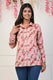 Latest Pink Foil Print Stylish Shirts for Women