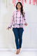 Pink Tye and Dye Shirts for Women in Indo-Western Style