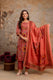 Aaronee Pure Cotton Floral Print Dupatta Set for Women – Ethnic Wear with Elegant Design