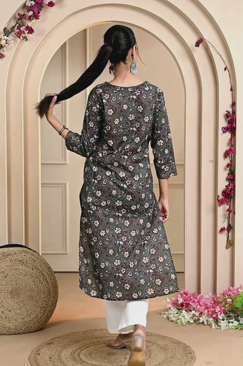 Pure Cotton Kurtis - Comfortable Ethnic Wear | Aaronee