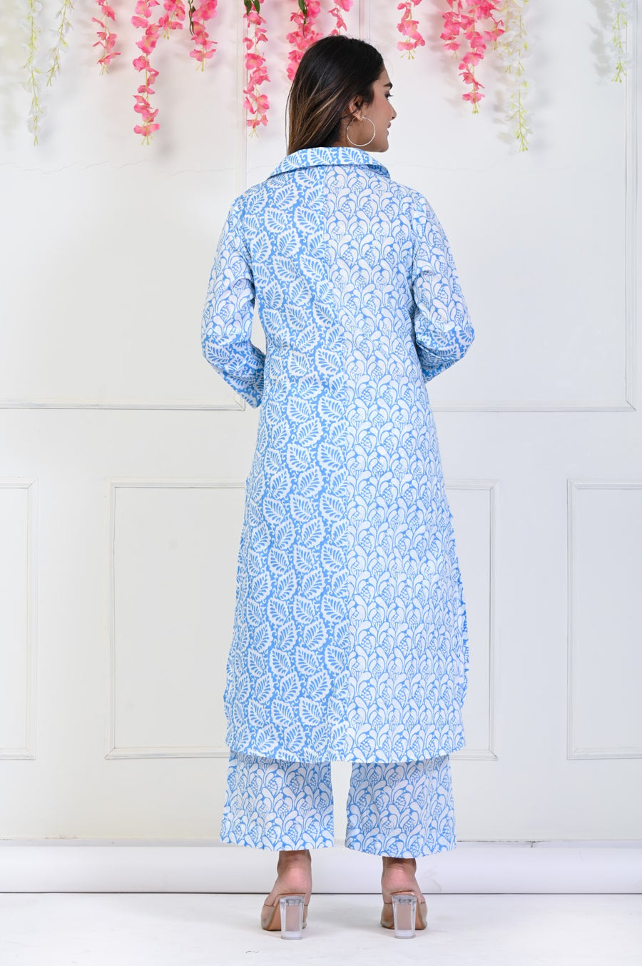 Print Kurta & Pant Set: Comfort and Style in Pure Cotton