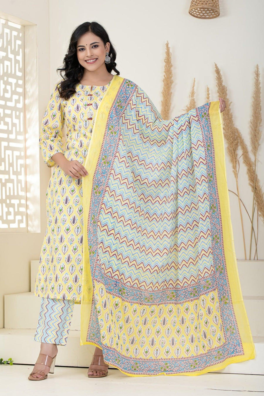 Kurta Set for Women with Dupatta – Elegant and Comfortable